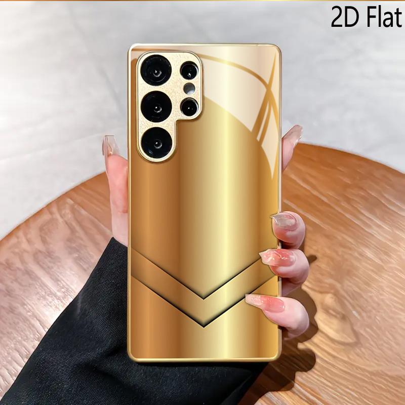 Gilded texture pattern for Galaxy S24Ultra S23 S22 S25 S21 S20UltraA55A15A16Phone case Pattern Shockproof Protective Back Cover