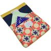 Portable Flower Waist Pocket Smartphone Perfect for Elementary and Made in Japan Pocket, Roll-Up Navy, Pouch, Pouch, Case, School, School, Kids,