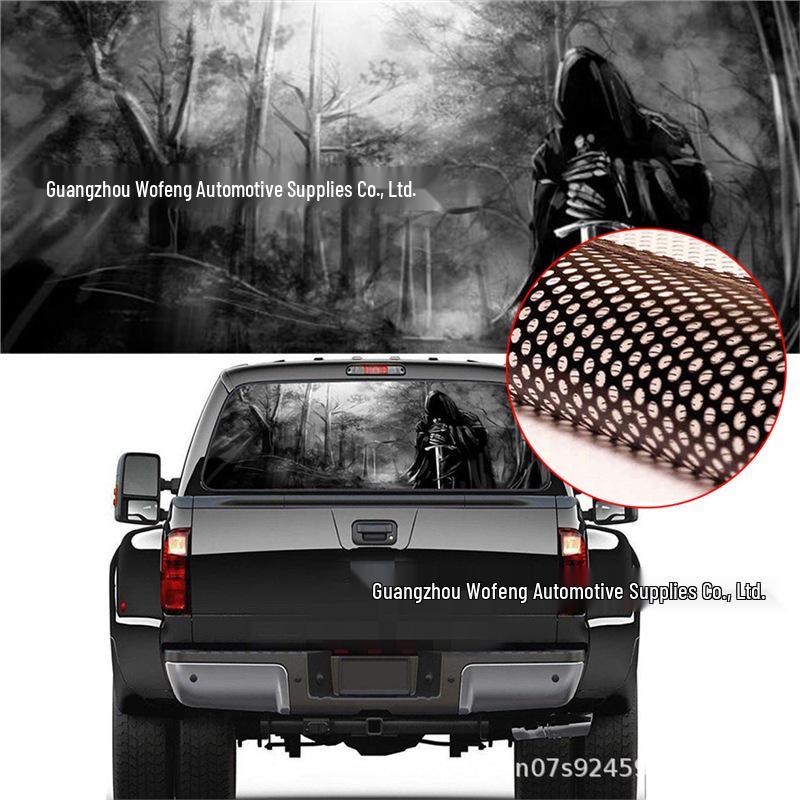 Off-Road Truck/SUV See-Through Rear Window Sticker A202
