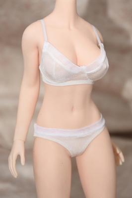 Figura a Escala de Juguetes Hobby para Cuerpo TBLeague Compatible Tipo de Cuerpo Normal Estilo GS Moda Pura Conjunto de Ropa Interior Sujetador y Braguitas Versión y Cabeza