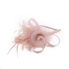 Formal Dress Small Top Hat Headband Retro Fascinator Headdress Feathers Mesh Headband  Bride