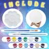 Paint Your Own Moon Lamp Kit Cool Gifts DIY 3D Space Moon Night Light Arts & Crafts Kit Arts and Crafts for Kids Ages 8-12