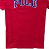 Polo Ralph Lauren Logo Letter Print Crew Neck Short Sleeve T-Shirt Men Tops Red 710791101-004