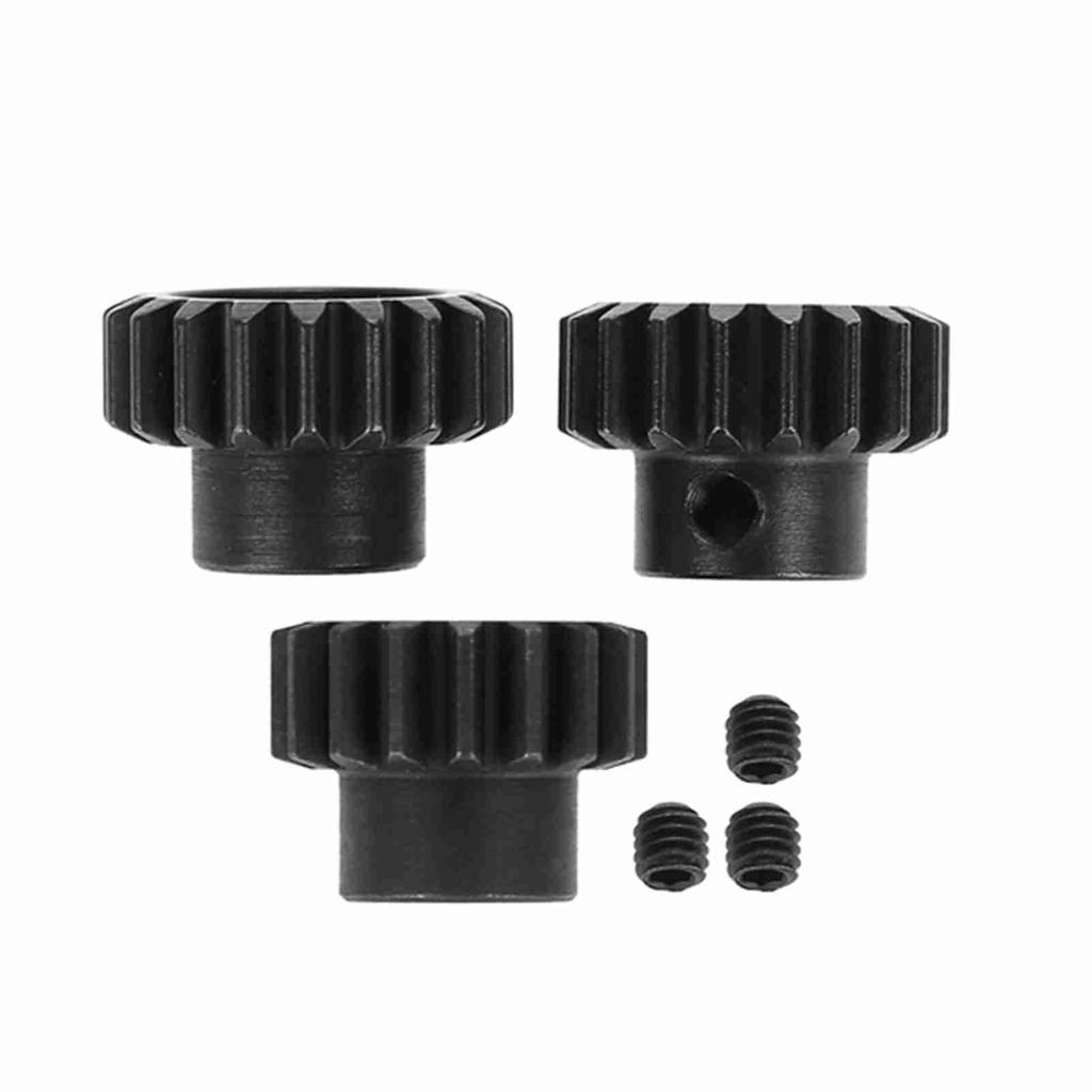 M1  5mm 17T-19  20T-22T Metal Pinion Motor Gear for 1Celsius8 RC   Truck Car (17T-19T)