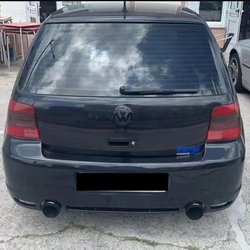 VW GTI GOLF 2026 Hot For VW VOLKSWAGEN Gloss Black Fit for Volkswagen Golf 4 MK4 1999-2006 116mm Front Grill Badge + 118mm Rear 