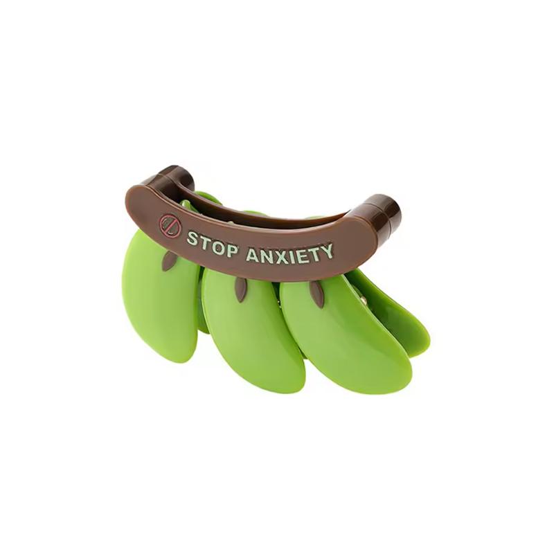 

Banana Shaped Fridge Magnets Bag Clip,2-in-1 Detachable Food Snack Bag Sealing Clips For Kitchen,Multifunctional Snack Sealer зелений