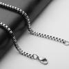 Korean Clavicle Necklace, Simple Titanium Steel, No Pendant, Short Chain for Women