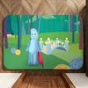 Cartoon I-In the Night G-Garden Floor Mat Soft Flannel Floor Mat  Suitable for Entryways, Living Rooms, Bedrooms, and Bathrooms