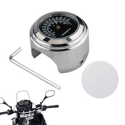 Accurate Waterproof Clock Temperature Meter Glow In The Dark Anti-Slip Bicycle Handlebar Clock Fit 22-25.4mm Handlebar