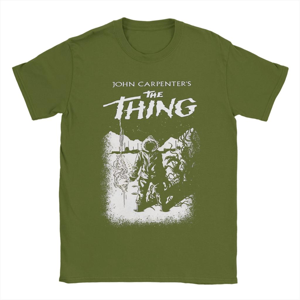 1982 jc The Thing Film Unisex T-Shirts Großartiges T-Shirt Kurzarm O-Ausschnitt T-Shirt Baumwolle Geschenkidee Kleidung