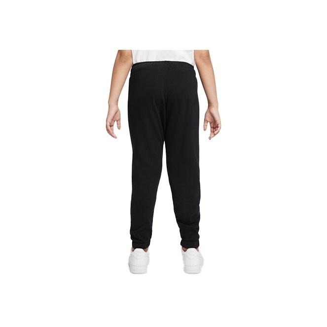 Nike French Terry Casual Solid Elastic Knit Sweatpants Kids Bottoms Black DM8220-010