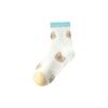 5 Pairs Children's Breathable Mesh Cotton Socks, Cartoon Design for Ages 1-14, Ideal for Spring and Summer
