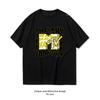 Mtv I Want My Wave Stack Vintage Big Chest Tshirt Woman Man Casual Cotton Graphic T Shirts Creative Camisetas Tops Tee