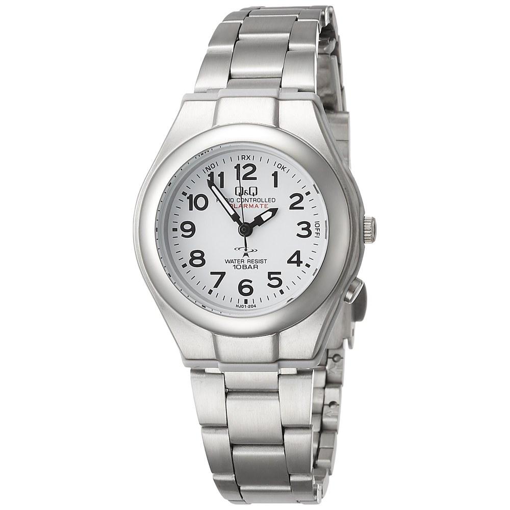 

Citizen Radio-Controlled Solar Women s Watch HJ01-204 10 ATM Water Resistant Silver