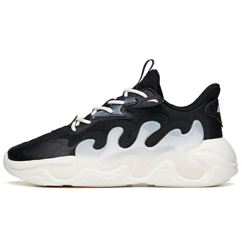

ANTA Chao Worship 2.0 Casual Shoes Women s Low top Black/Ivory White Sneakers 122138840-4 36.5