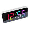Smart Digital Clock Mute Color Clock Mirror Clock Snooze Alarm Clock Creative Multifunctional Electronic Clock