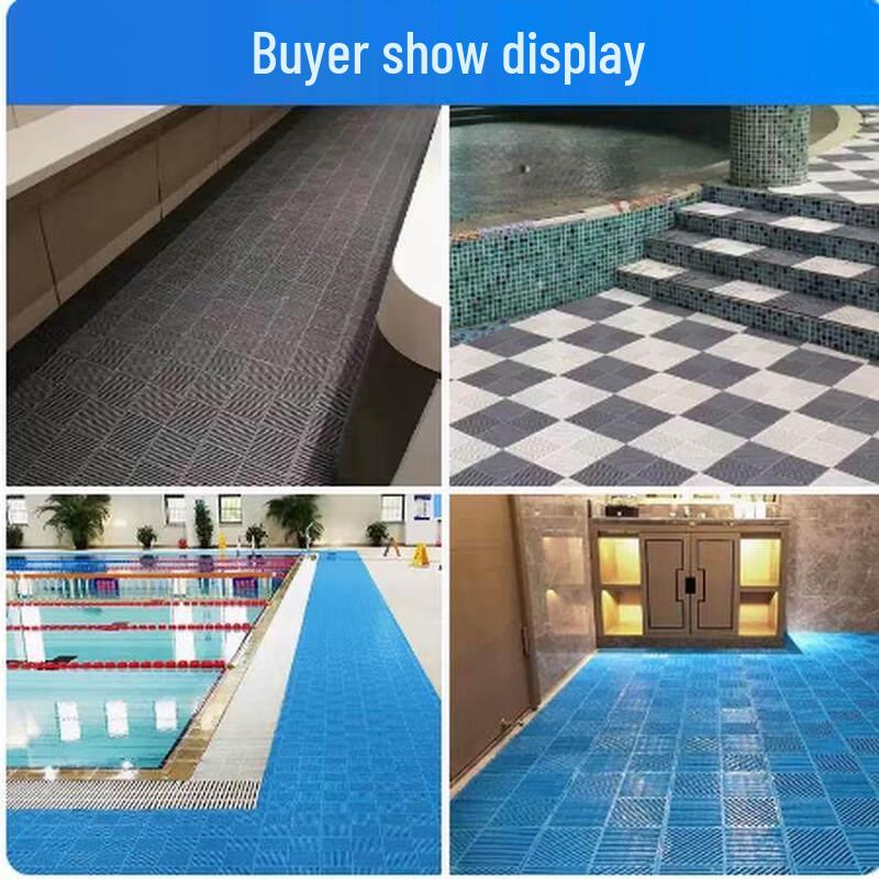 Eco-Friendly Interlocking Shower & Pool Mat