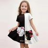 Hot Sale Kids Girl Cosplay Hello Kitty 3d Princess Dress Girls Birthday Party Kuromi Dresses