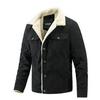 2025 Men's High-End Executive Cotton-Padded Jacket: Warm, Thickened Outerwear for Middle-Aged and Elderly