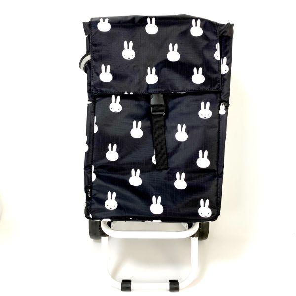 Miffy Kühl-Einkaufswagen Many Faces Schwarz Trolley Outdoor Kühltasche Schwarz