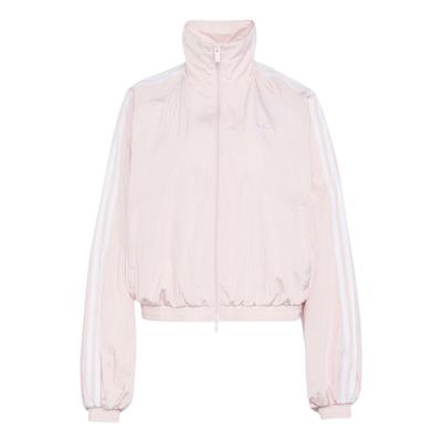 Originals Adilenium 5.0 Ballon Oberteil Gewebt Gestreift Locker Trichterkragen Langarm Jacke Damen Jacken KY5046