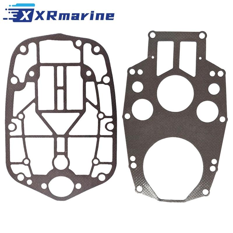 

For Mercury Mercruiser 200-300HP 3.0L V6 Gasket Set 27-832933006 & 27-832934006 чёрный