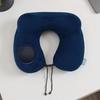 Inflatable Travel Neck Pillow Airplane Travel Blow Up Pillow Ergonomic Head Support Cushion Portable Supplies For Napping Long
