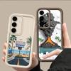 Mountain Road Print Case For Samsung A57 A37 A27 A17 S26 Ultra S25 FE A56 A36 A26 A16 A55 A35 A25 A15 A54 5G S21 S22 S23 S24 Plus Shockproof Cover