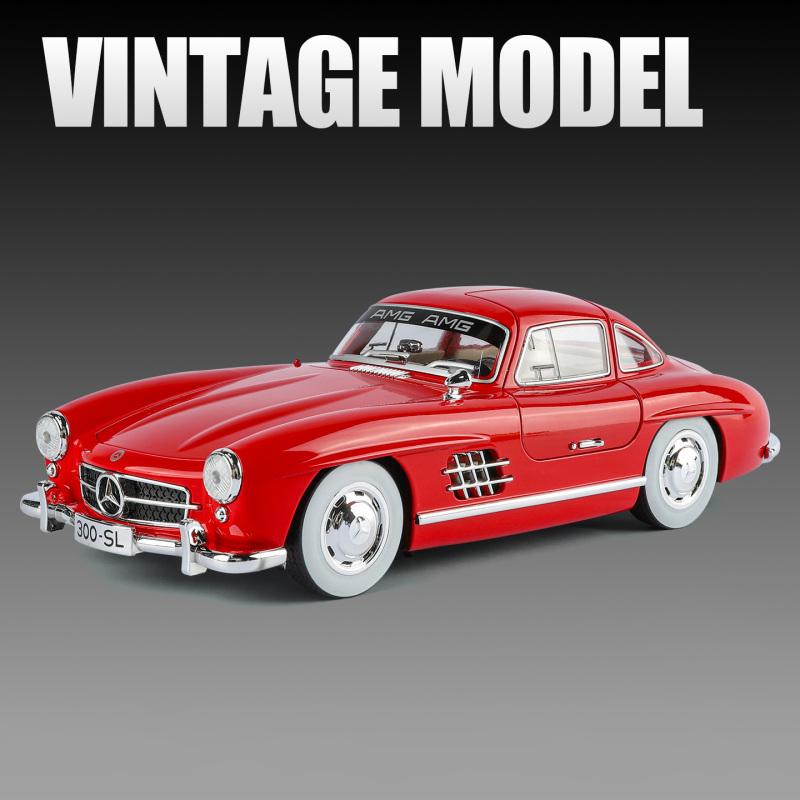 1:18 Mercedes Benz AMG ONE 300SL GTR GT Supercar Alloy Metal Diecast Model Car High Simulation Collectible Children Toy Car Gift