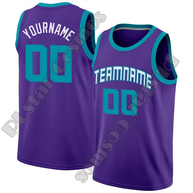 Custom Name Team Number Basketball Jersey Shirts Retro Pattern Sportswear Vintage Summer Tank Top
