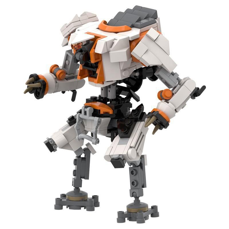 M Building Block Compatible With Lego Creative, Titanfall 2 Reaper Mecha, Figure Peripheral Chinese Model Toys