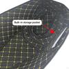 Motorcycle Seat Bucket Mat, Sitting Lining Mat Protector Pad, Storage Rear Cargo Trunk Liner