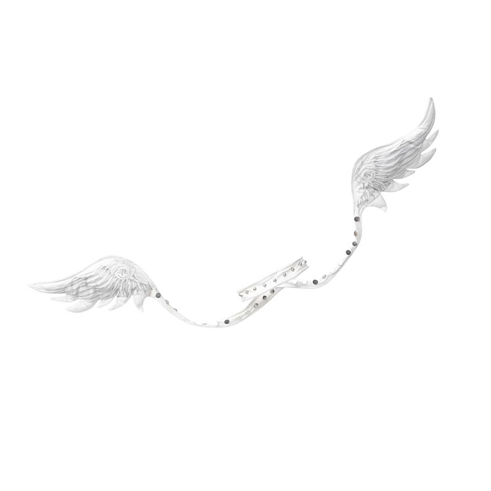 

Уникальные стили Дизайны крыльев ангела и дьявола Ожерелье Портативный аксессуар для вечеринок Принадлежности Фестивали и Повседневная носка белый