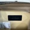 MONCLER Cross body bag leather Horizontal body bag black leather Used