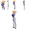 Stunning Dragon Ball Z Gal Android No. 18 Pvc Figure 20cm Tall Statue Ver.iii Gift