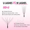New Arrival U Shape YY Eyelashes Extensions 3DW U5DW Lashes Extension Premade Volume Fans False Eyelashes U Shape W Bloom Lashes