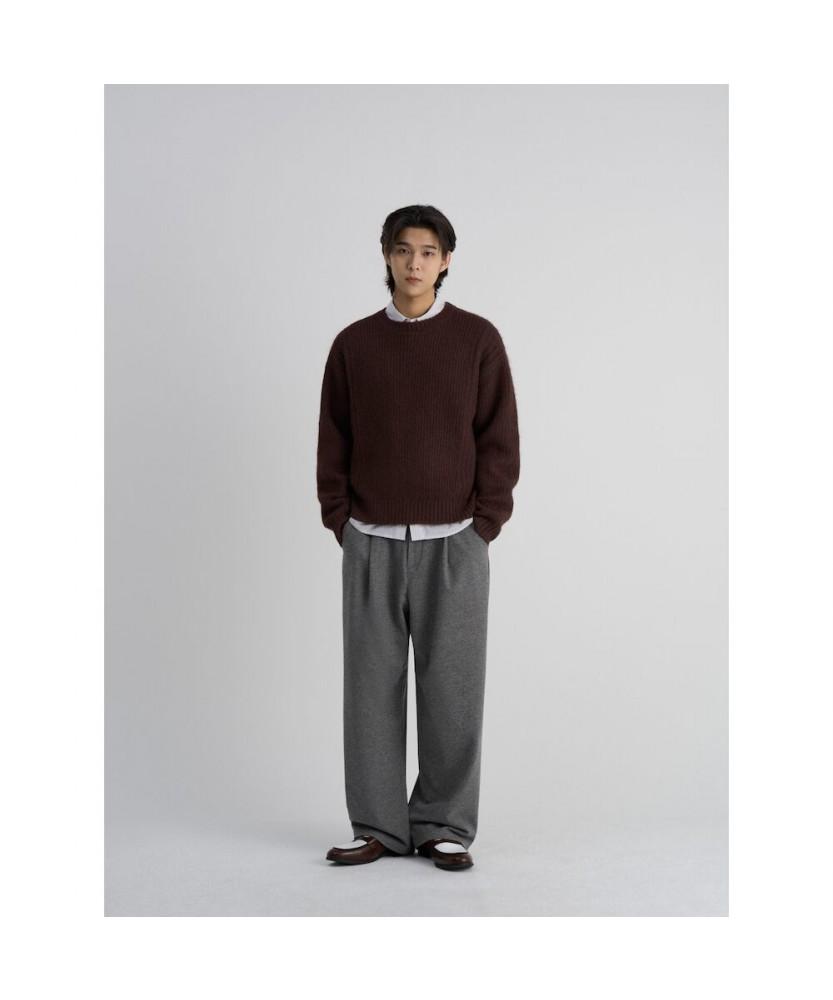 8seconds Melange Jersey Wide Fit Pants Gray