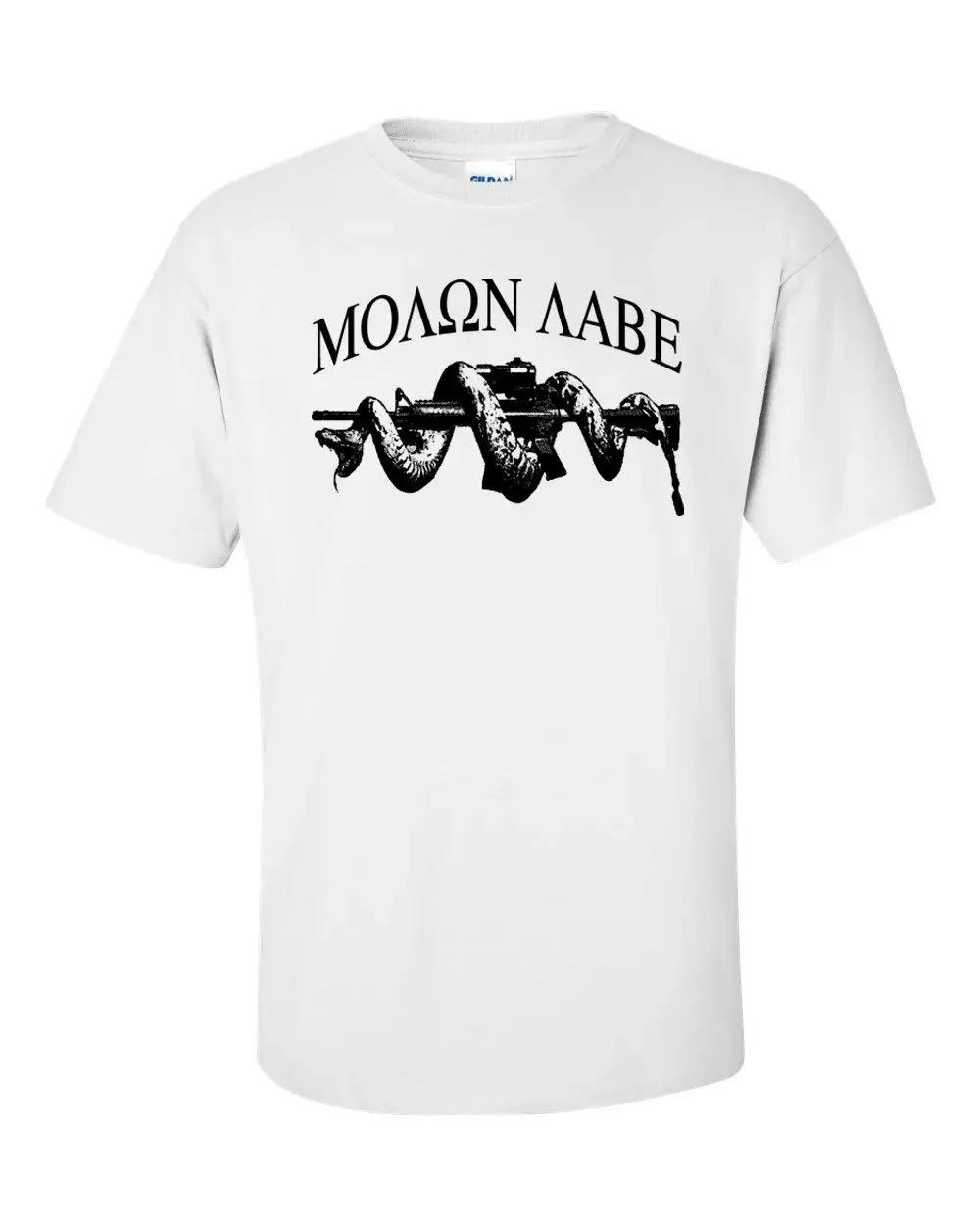 AR15 Snake 2nd Amendment Pro Gun Molon Labe TShirt 100 Cotton ONeck Summer Short Sleeve Casual Mens Tshirt Size S3XL S