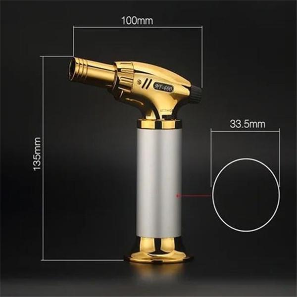Large Firepower Straight Into the Wind-proof Spray Gun Portable Lighter Welding Torch Igniter Outdoor Barbecue 1300°C Spray Gun