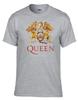 Q.u.e.e.n Rock Music Grey T-Shirt