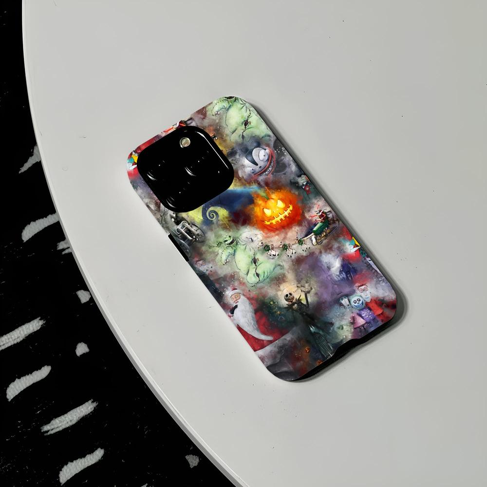 All Of Tim Burton Phone Case Hard PC For IPhone 16Promax 17 16 15 14 13 12 11 Pro Max Plus Glossy HD Cover
