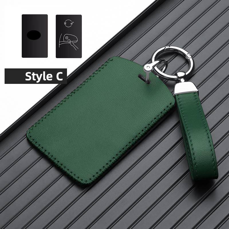 Leather Car Key Case Remote Cover Shell Holder Fob For BYD New ATTO 3 Atto 2 Song Pro Shark 6 Dolphin Mini Seal U 05 Sealion 07