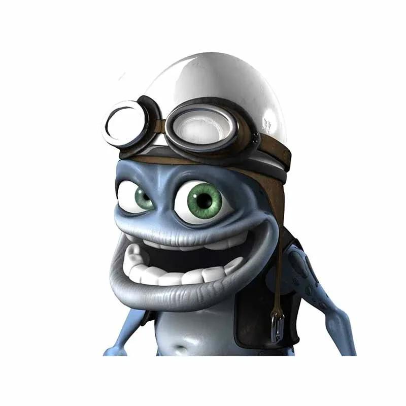 Funny Beautiful Anime Crazy Frog Car Sticker Waterproof Cover Scratch Funny Sticker Window Motorcycle Fine Decal Decor PVC