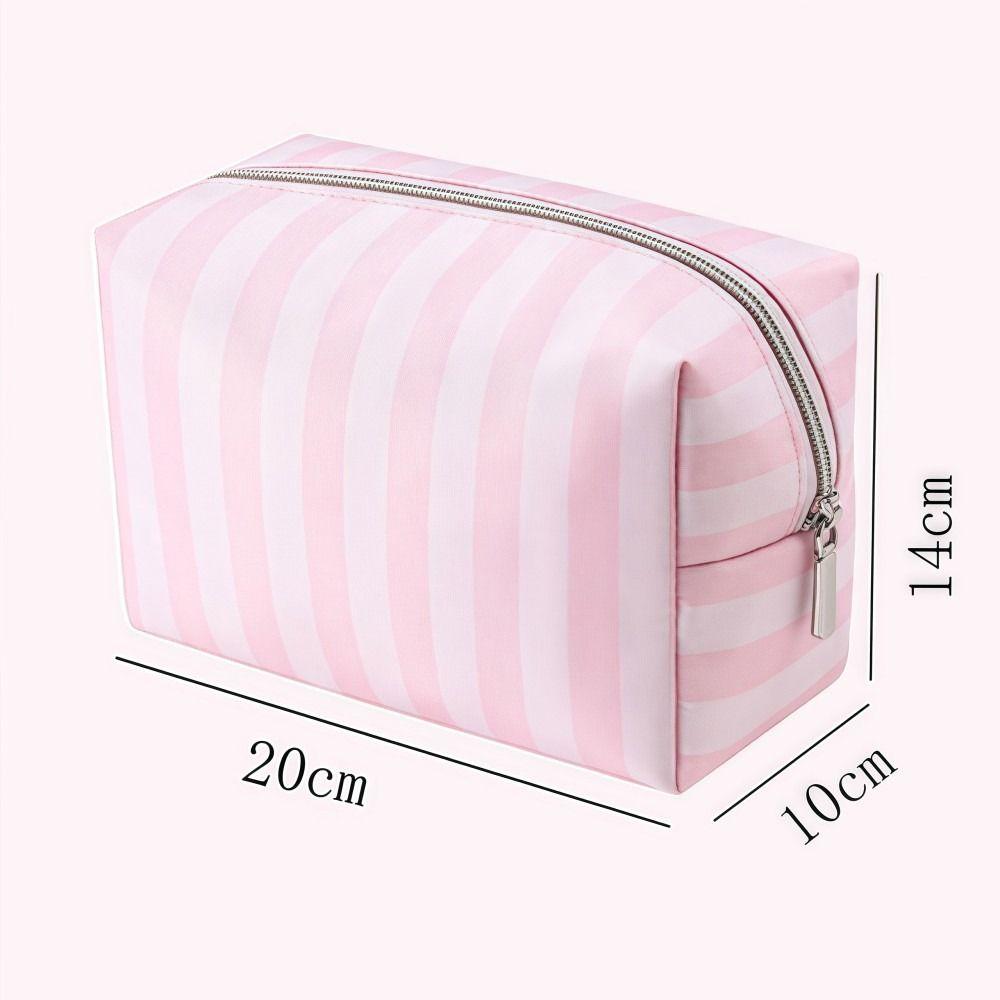 Large Capacity Handheld Makeup Bag Oxford Cloth Minimalist Style Cosmetic Storage Bag Portable Travel Design Wash Bags