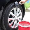 Auto Tire Car Cleaning Brush T-bend Handle Wheel Hub Scrubber New Car Washing
