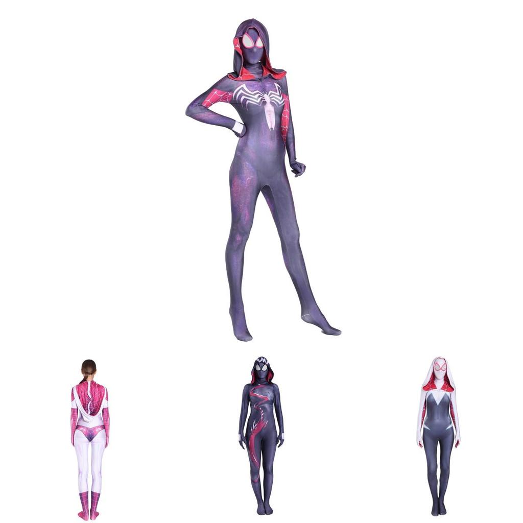 Premium Spider Gwen Stacy Costume With Comfortable Breathable Material For Cosplay Events