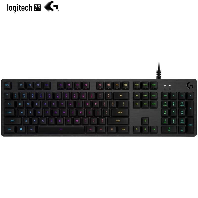 

Logitech G512 Full-Size RGB Mechanical Gaming Keyboard