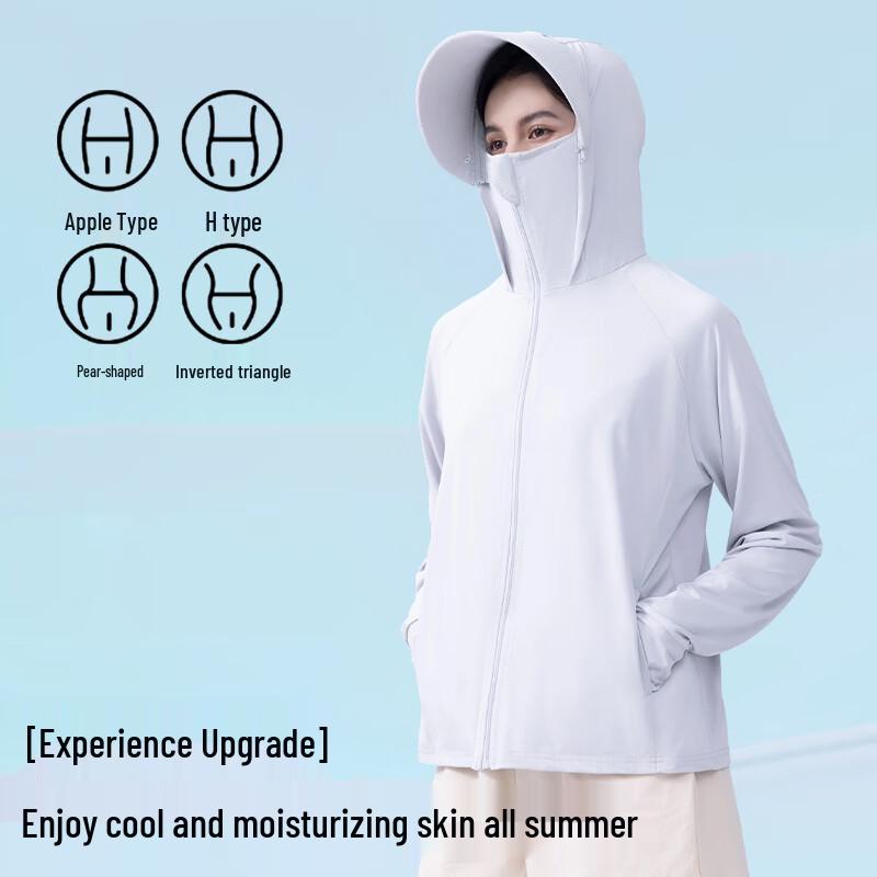 LangSha Women's Ice Silk UV Protection Hoodie