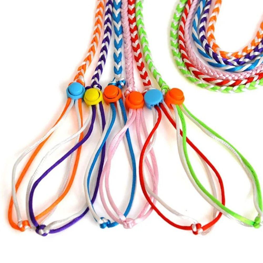 1.4m Adjustable Pet Hamster Leash Harness Rope Gerbil Cotton Rope Harness Lead Collar for Rat Mouse Hamster Pet Cage Leash 1