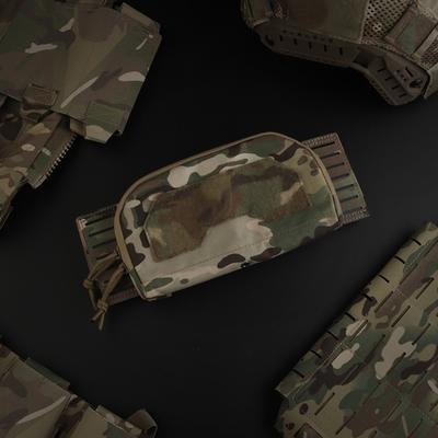 Front Storage Compact Bag Airsoft Front Storage Bag for Multi-Caliber Triple Mag Pouch Airsoft Vest Plate Carrier Accessory
